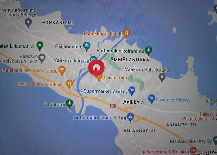 아파트 Kiva Asunto Vaeaeksyn Kanavalla *